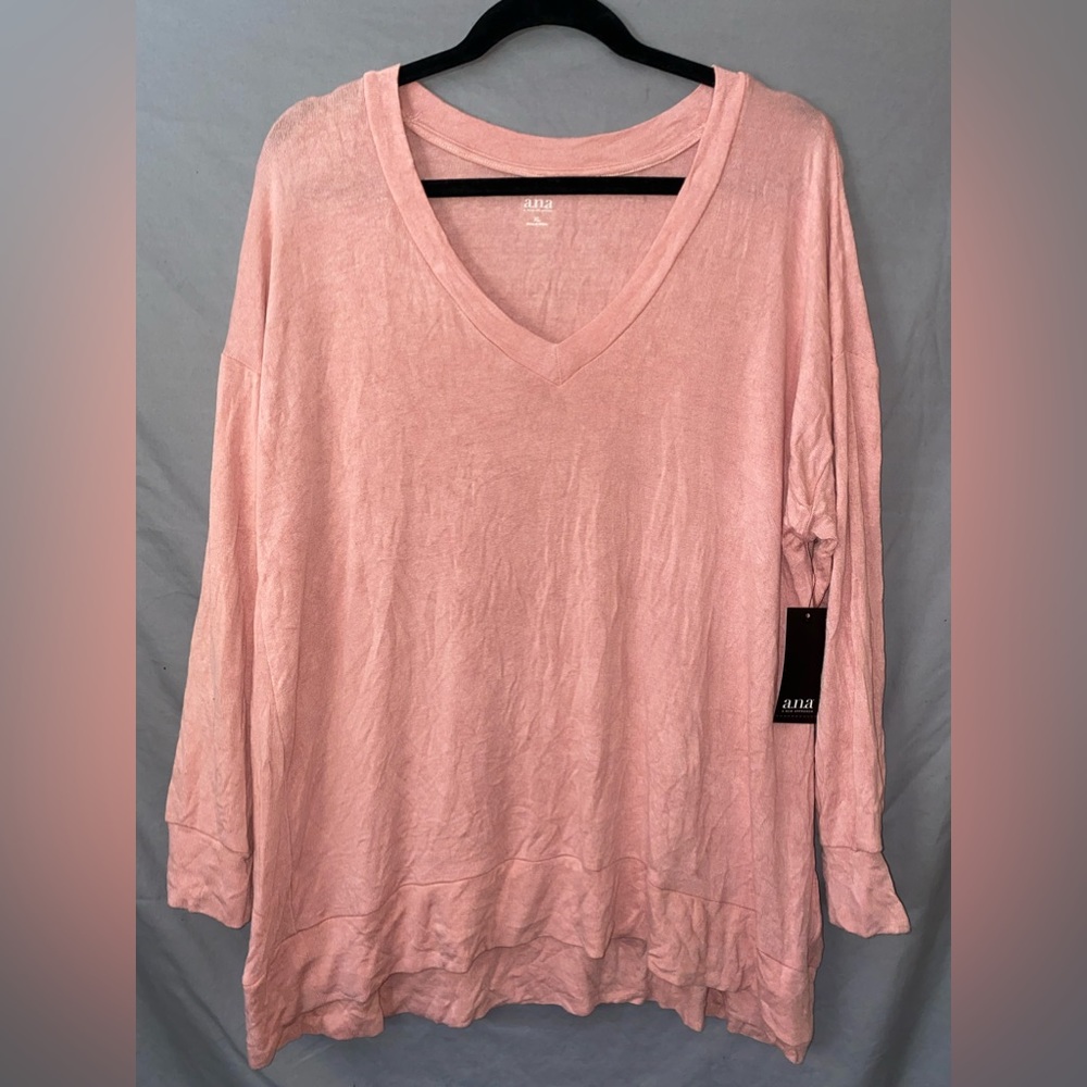 Reposh A.n.a. Women’s Sweater Size XL Pink Lightweight Cozy